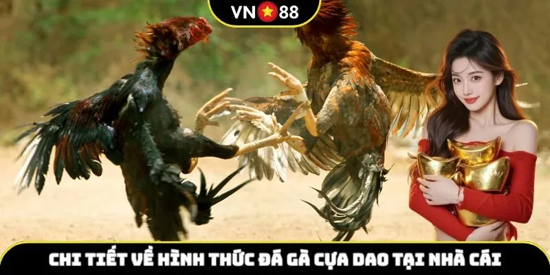 Chi tiết về hình thức đá gà cựa dao tại nhà cái