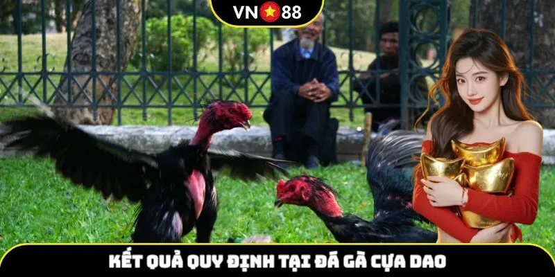Kết quả quy định tại đá gà cựa dao